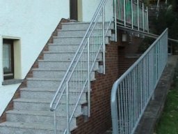 Treppengeländer für den Außenbereich