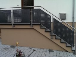 Treppengeländer für den Außenbereich